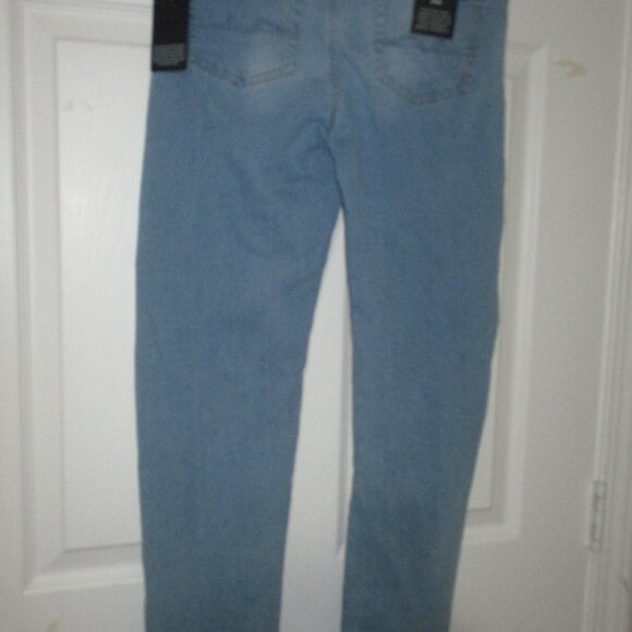 7 FOR ALL MANKIND SLIMMY Boys Size 14 Light Wash Stretch Denim Jeans - Picture 11 of 11